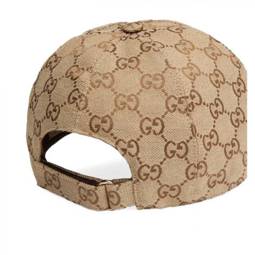 gucci gg canvas baseball hat